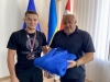 Очільник Луцької РВА привітав майстра спорту України з дзюдо Вадима Чернова з черговою нагородою