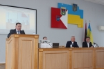 Голова Луцької райдержадміністрації Володимр Кец звітував на черговій сесії Луцької районної ради