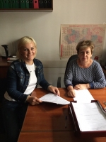 11.07.2019 завідувачем сектору взаємодії з суб'єктами державної  реєстрації та підвищення кваліфікації державних реєстраторів Жанною Андрійчук проведено робочу зустріч з державним реєстратором Луцької  районної державної адміністрації Наталією Горбач