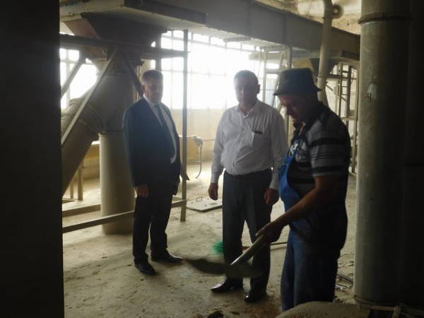 Робоча поїздка голови райдержадміністрації в КХП-2