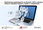 Електронна демократія на Волині: усі громади області використовують сервіс е-звернення