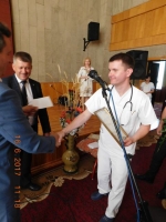 Вітання медичних працівників району