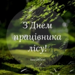 Нехай над лісами, які Ви виростили своїми руками, завжди буде мирне, сонячне небо незалежної, процвітаючої України!