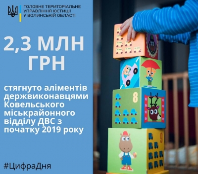 Друзі! Державні виконавці Волині показують вдалі результати роботи щодо стягнення аліментів