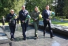 Сьогодні в День пам’яті та перемоги над нацизмом у Другій світовій війні 1939-1945 років із нагоди пам’ятної дати на меморіальному комплексі «Вічна Слава» відбулося покладання квітів до пам’ятного знаку «Поранений солдат».