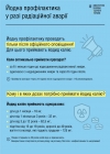 Пам’ятка: йодна профілактика у разі радіаційної аварії