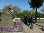 9 травня в районі Вересневого біля пам’ятника Невідомому солдату вшанували подвиг загиблих у Другій світовій війні