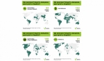 Мапа використання вакцин у світі