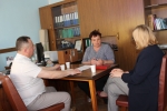 Начальник Луцької РВА Володимир Кец провів робочу зустріч з Світланою Соколюк, очільницею Городищенської громади