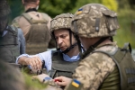 Президент України Володимир Зеленський відвідав передові позиції ЗСУ на Луганщині