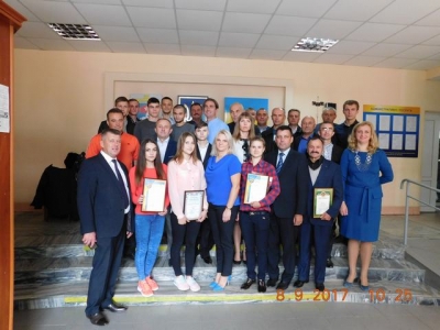 Вітання спортсменів району