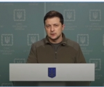 Звернення Президента України ввечері другого дня масштабної війни