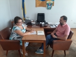 Зустріч голови райдержадміністрації з новопризначеним директором Луцької районної філії Волинського обласного центру зайнятості