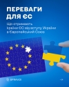 Що отримають країни ЄС від вступу України в Європейський Союз?