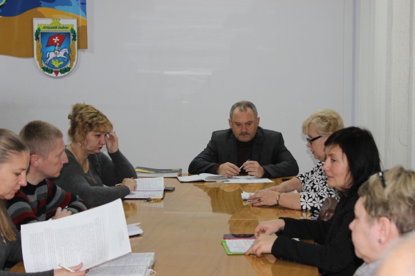 Щотижнева апаратна нарада щодо обговорення актуальних питань діяльності Луцької районної державної адміністрації