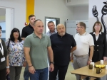 Т.в.о. начальника Волинської ОВА Роман Романюк та начальник Луцької РВА Анатолій Костик ознайомилися з роботою харчоблоку Горохівського ліцею №1 ім. Івана Франка.