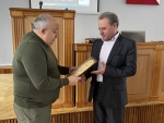 У Луцькій РДА відзначили Василя Нойовича Ващука за волонтерську діяльність