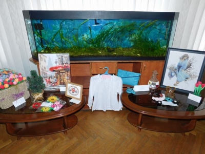 Виставка робіт, присвячена Міжнародному жіночому дню