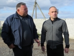 Вчора т.в.о. начальника Волинської обласної військової адміністрації Роман Романюк та начальник Луцької РВА Анатолій Костик оглянули потужності сільського господарства депутата Волинської обласної ради, аграрія Тараса Щерблюка в Горохівській громаді